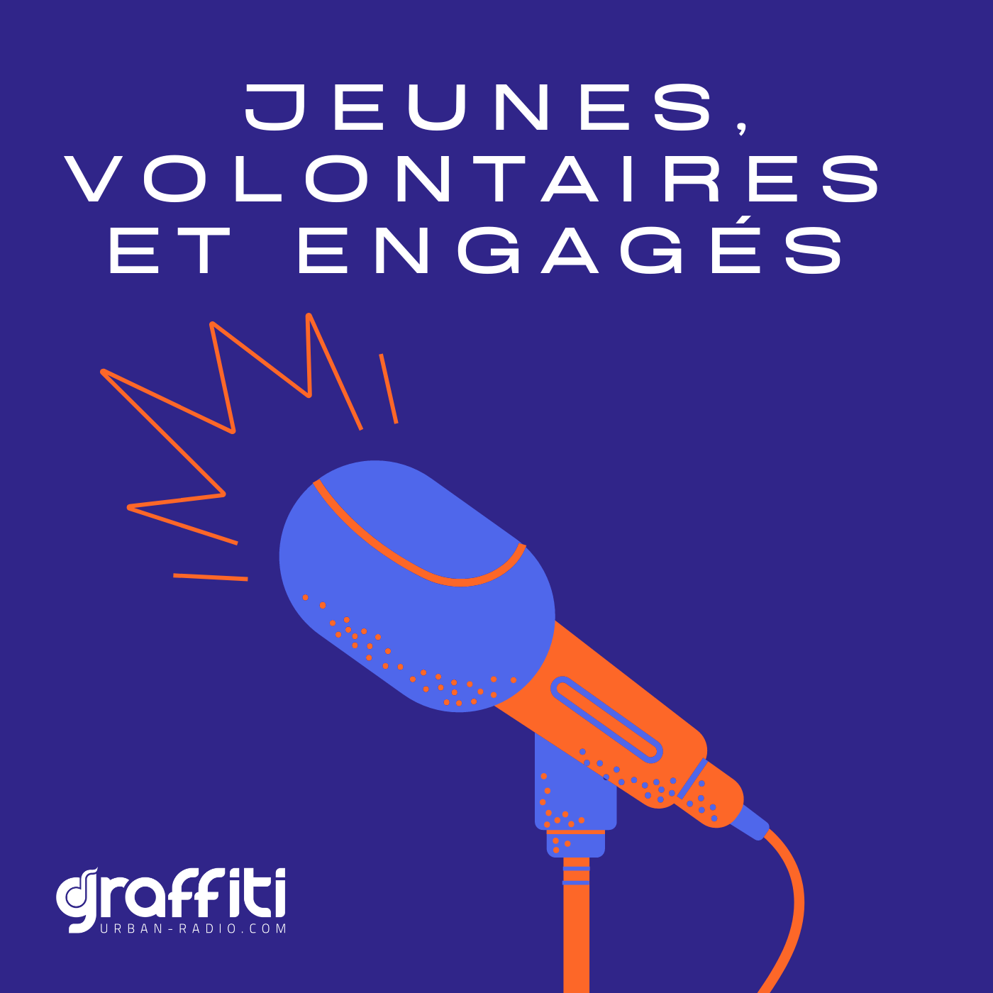 Cover du podcast Jeunes, volontaires et engagés